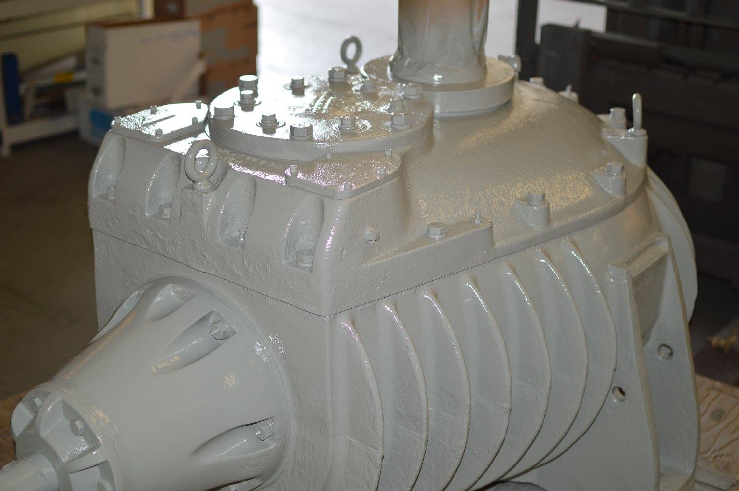 Gearbox primed